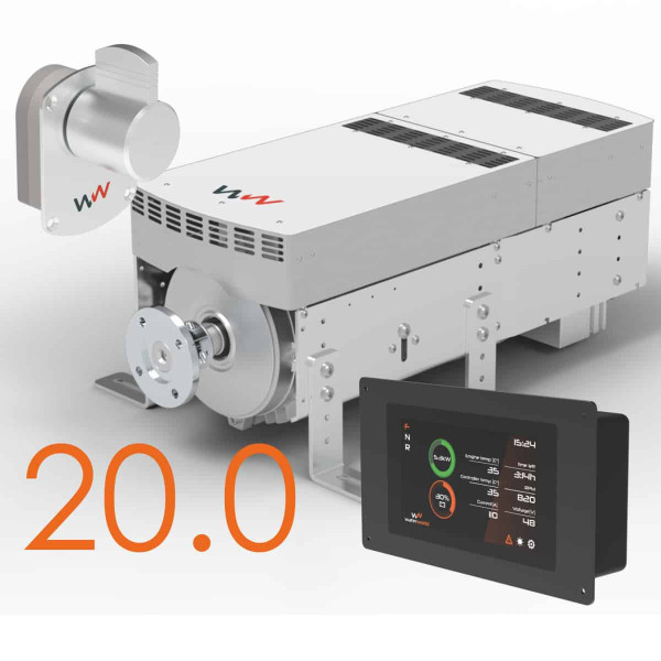Grupo motor intraborda WaterWorld de 20,0 kW