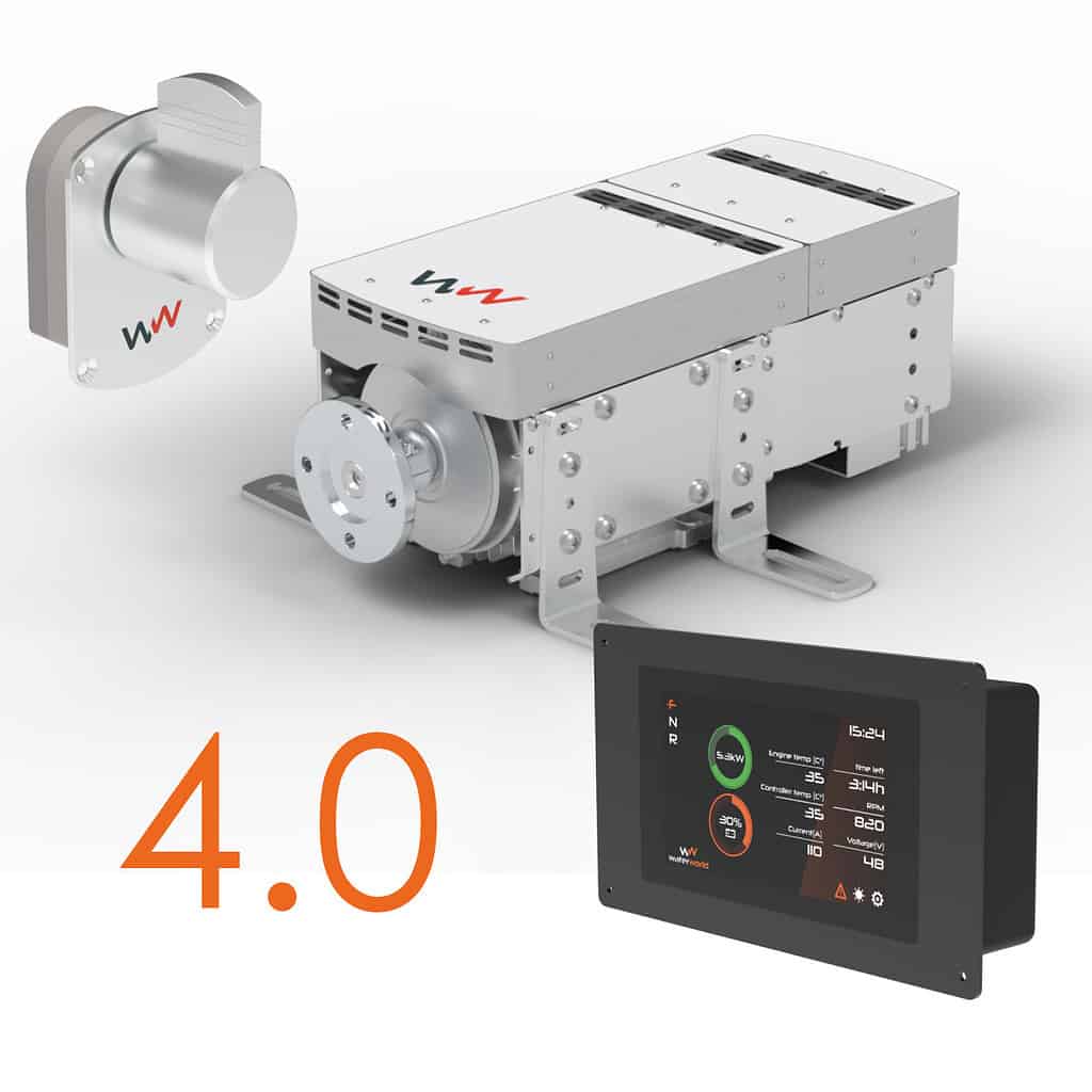 WaterWorld inboard 4.0kW set