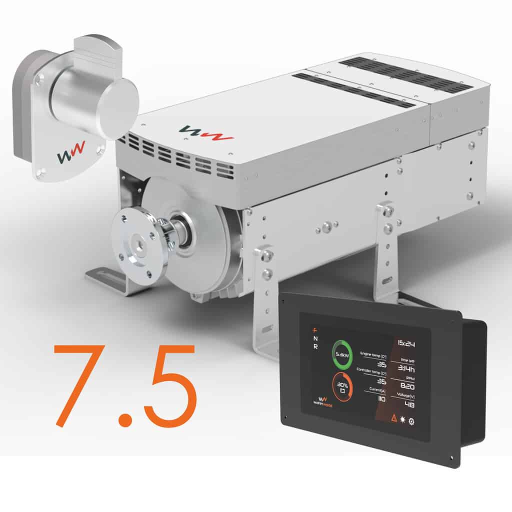 WaterWorld inboard 7.5kW set