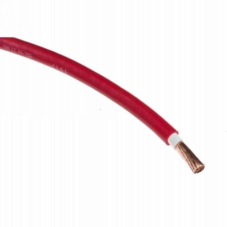 Battery cable red 16mm² per meter