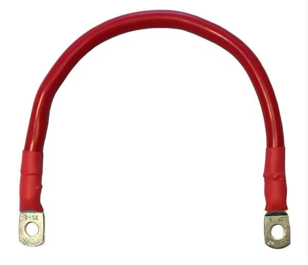 Adapter do kabla akumulatorowego czerwony 35mm² 30cm M6-M10