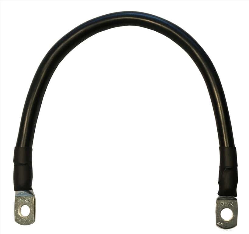 Adaptador de cable de batería negro 50 mm² 30 cm M10-M10