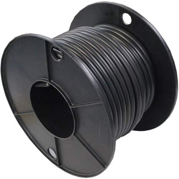 Kabel akumulatorowy czarny 16mm² rolka 25 metrów