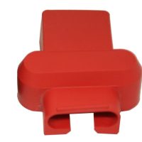 Tapa de aislamiento del terminal de la batería roja (+) para cable doble