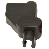 Capuchon isolant noir (-) pour borne de batterie à câble simple