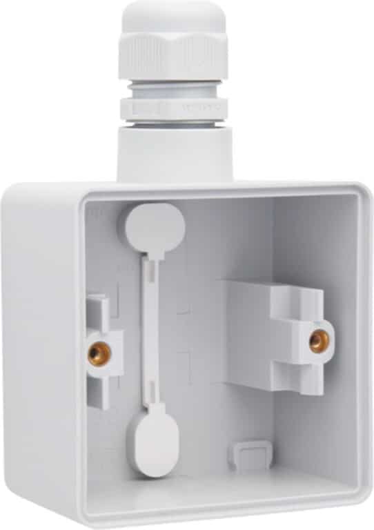 Boîte en saillie simple avec presse-étoupe