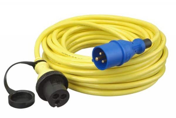 Câble d'alimentation à quai Ratio 25 m 25 A/250 V PUR (3 x 4 mm²)