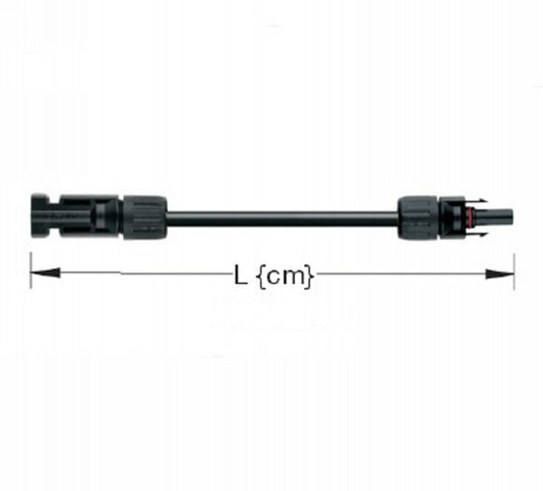 Câble TopSolar 4 mm² 10 m MC4 mâle/femelle