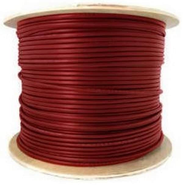 Cable Topsolar rojo 4mm² rollo de 500 metros