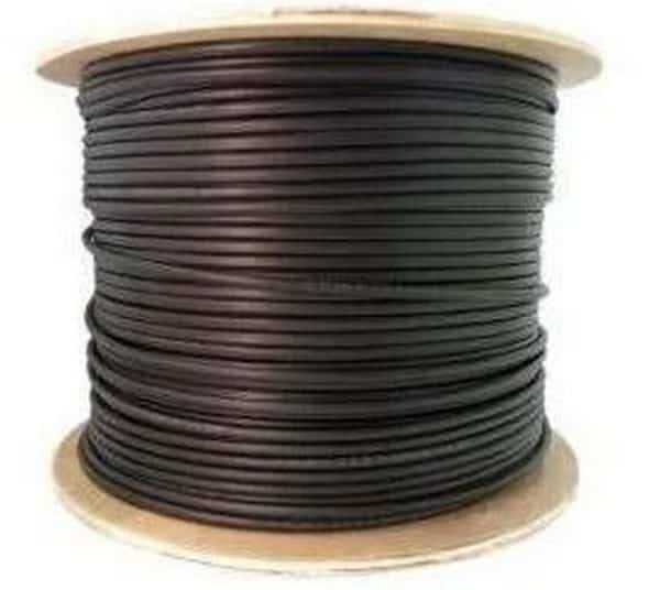 Cable Topsolar negro 4mm² rollo de 500 metros
