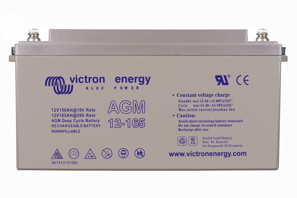 Batería Victron AGM 12V/165Ah Inserto M8