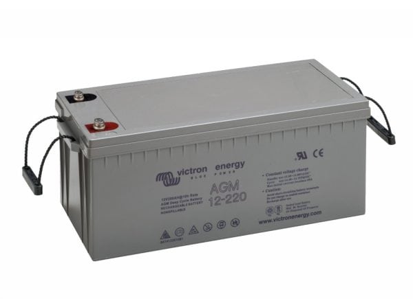 Batería Victron AGM 12 V/220 Ah con inserción M8
