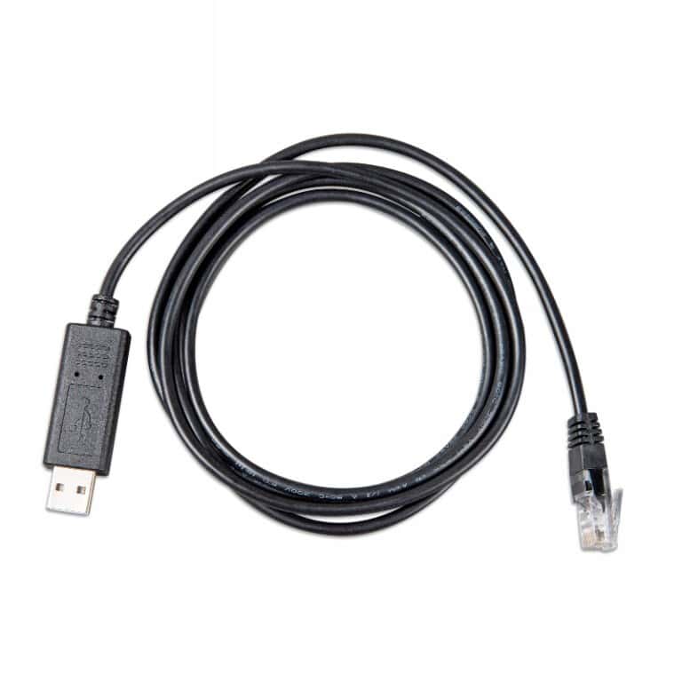 Cable de interfaz Victron BlueSolar PWM-Pro a USB