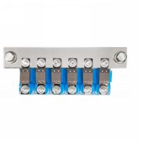 Barra colectora Victron para 6 portafusibles CIP100200100