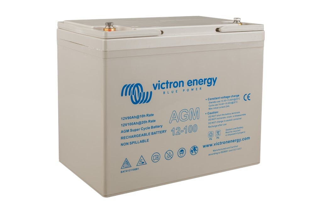 Batería Victron AGM Super ciclo 12V/100Ah (M6)
