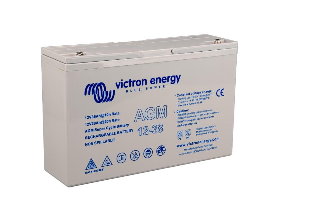 Batería Victron AGM Superciclo 12V/38Ah (M5)