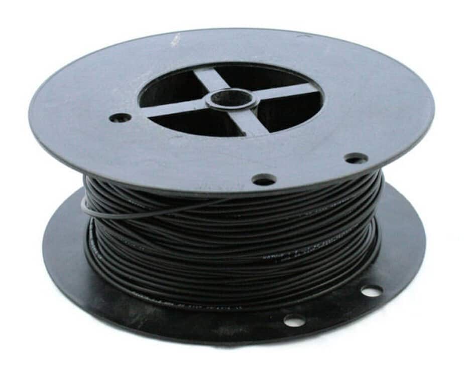 Accukabel zwart 6mm² rol 25 meter