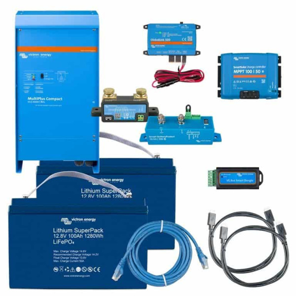 Energie pakket medium/klein 12V/2000W