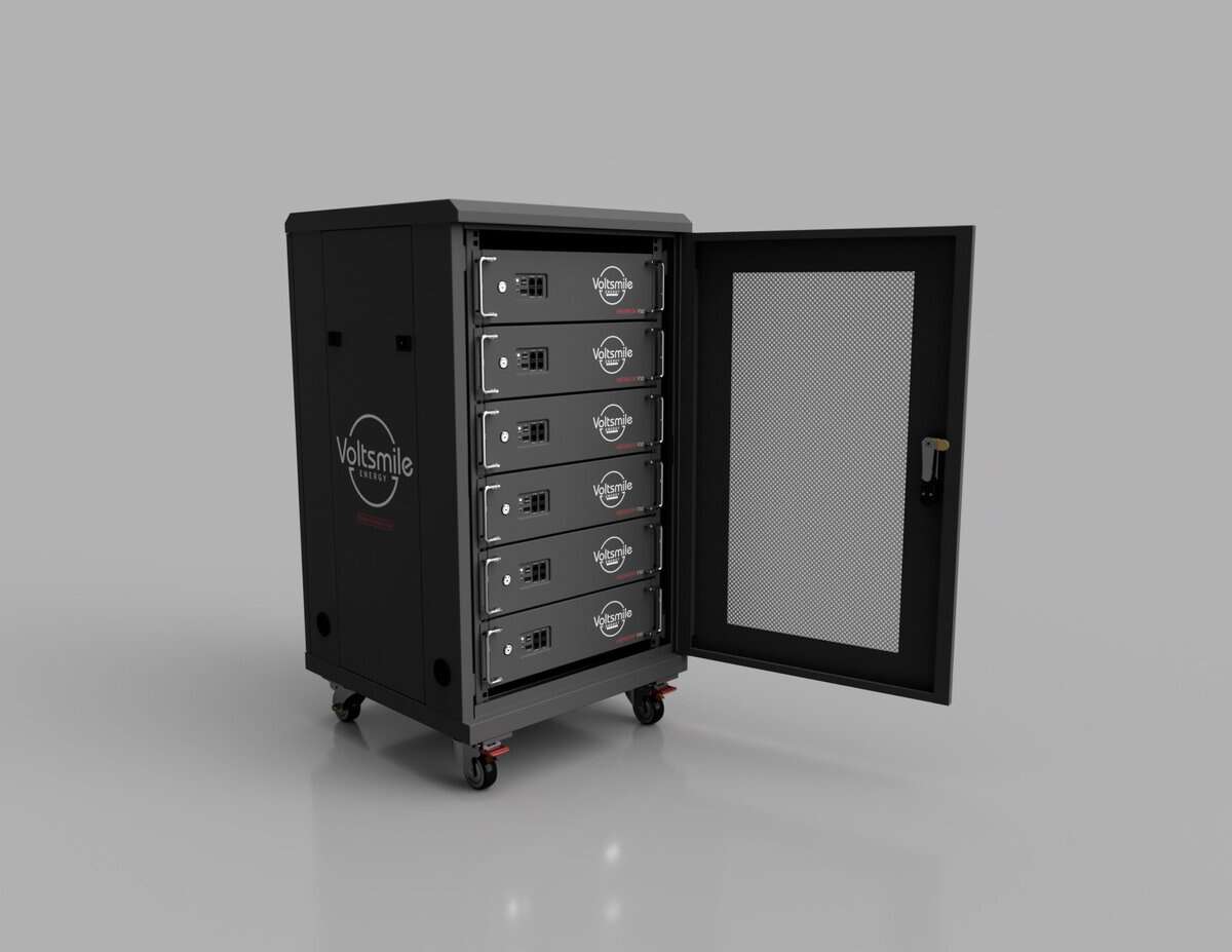 Armoire Voltsmile RPC 20U (max 6 batteries) 300A