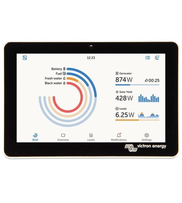 Victron Cerbo GX Touch 50 empotrado