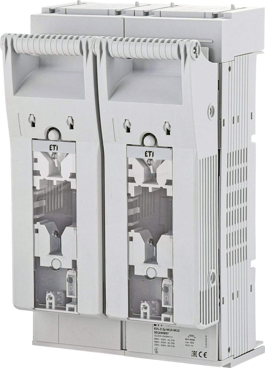 ETI houder NH3 630A/1000Vdc tweepolig