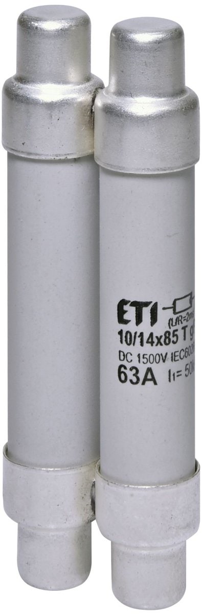ETI-Sicherung CH 10/14x85 T gPV 60A/1500Vdc