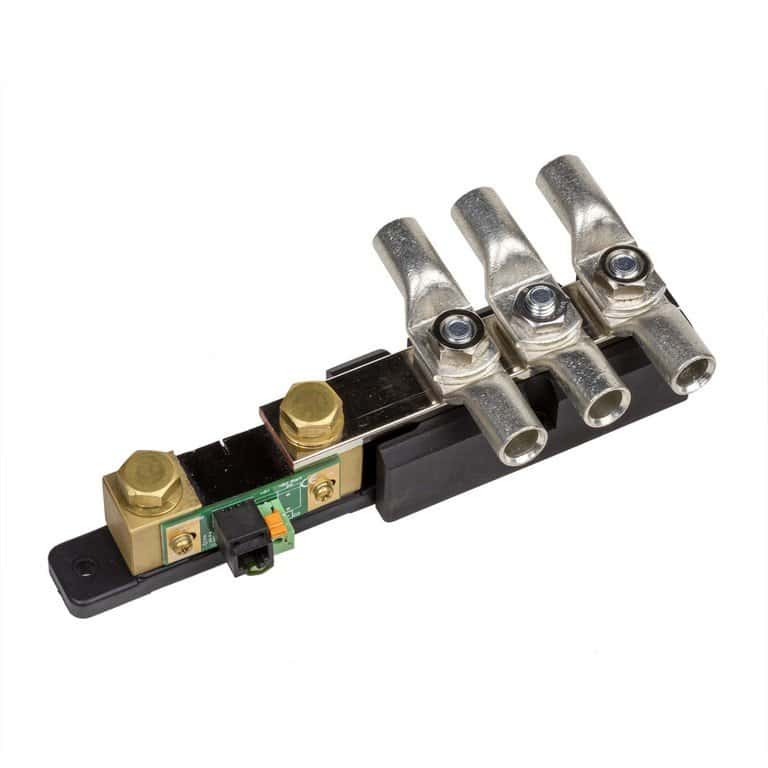 TS-Fuse groundbar for shunt black 500A max.