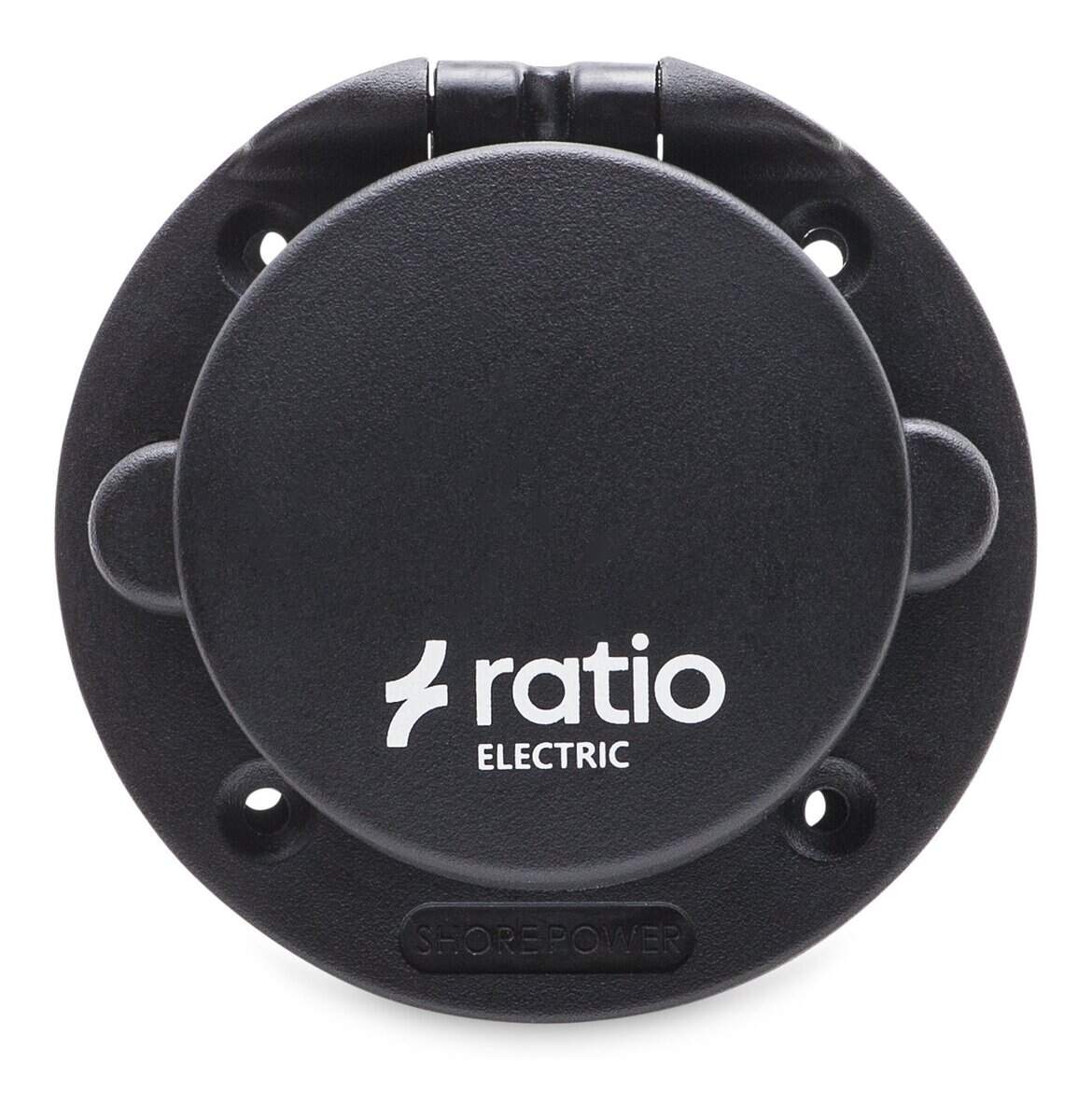 Ratio walstroom invoer 16A zwart