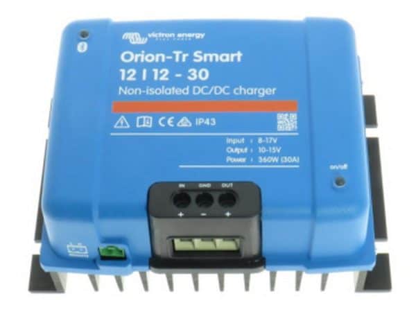 Orion-Tr Smart 12/12-30A non-isolated DC-DC charger