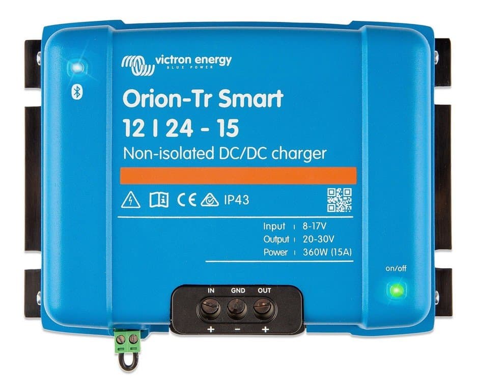 Orion-Tr Smart 12/24-15A niet geisoleerd DC-DC lader