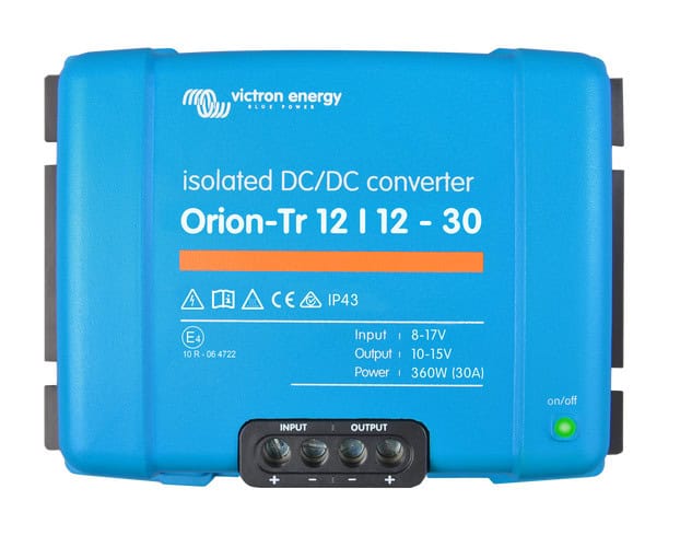 Orion-Tr 12/12-30A (360W) geisoleerd