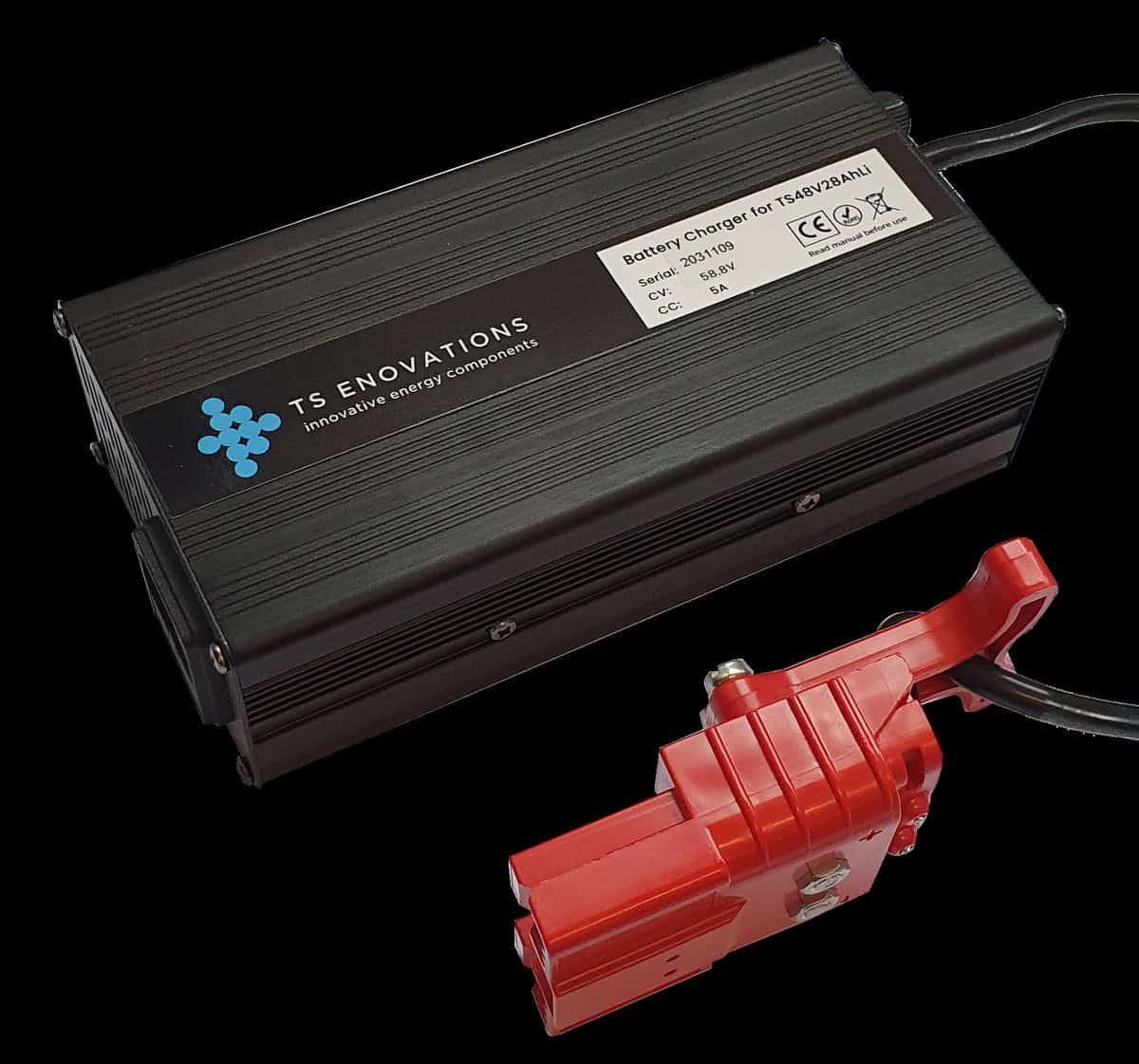 TS Enovations Acculader LiPo/ion14S 48V 5A