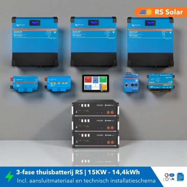 Thuisbatterij set 3 fase 15KW 14
