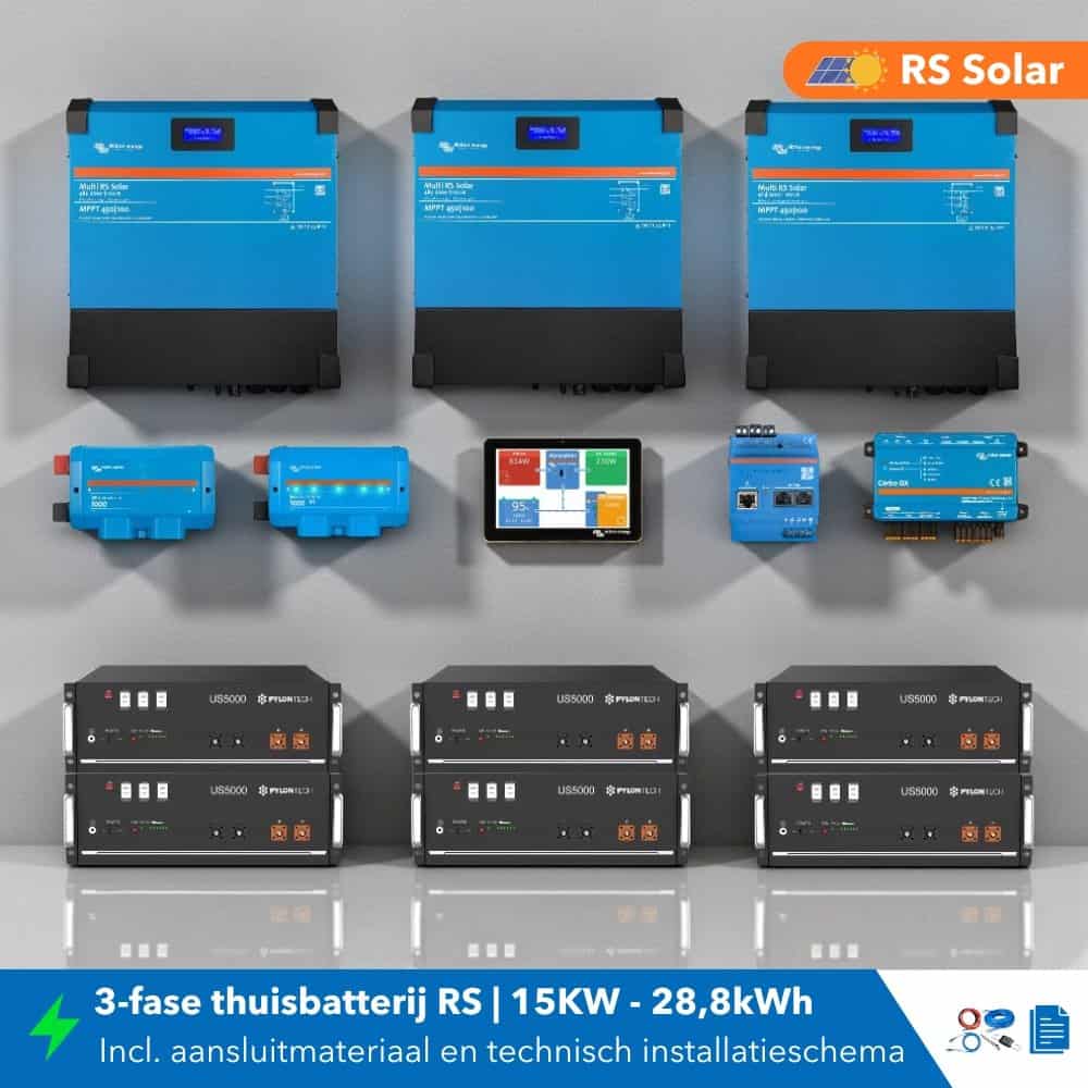 Home battery set 3 phase 15KW 28
