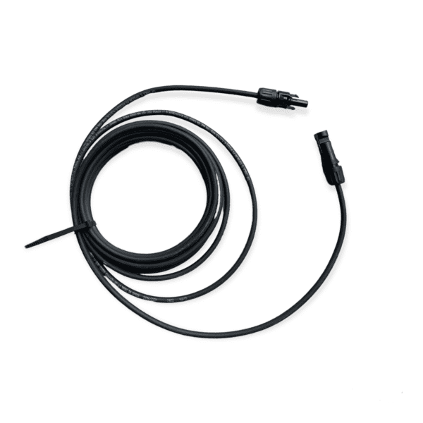 Cable alargador TopSolar 5 metros Negro 6mm² MC4-MC4