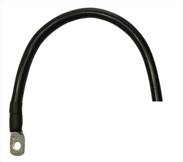 Cable de batería Negro 10mm² 150cm 1 x M8