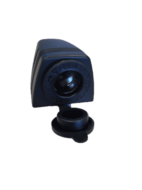 Toma de encendedor de cigarrillos 12/24V con montaje en superficie