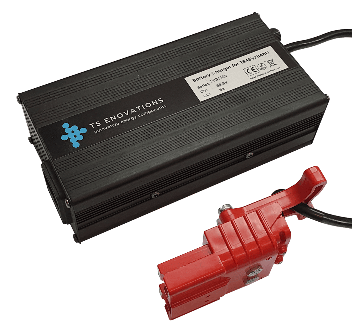 TS Enovations Acculader LiPo/ion14S 48V 5A