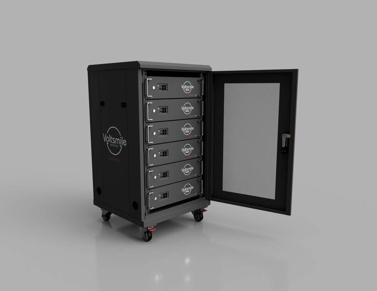 Szafa Voltsmile RPC 22U (maks. 6 baterii) 300A