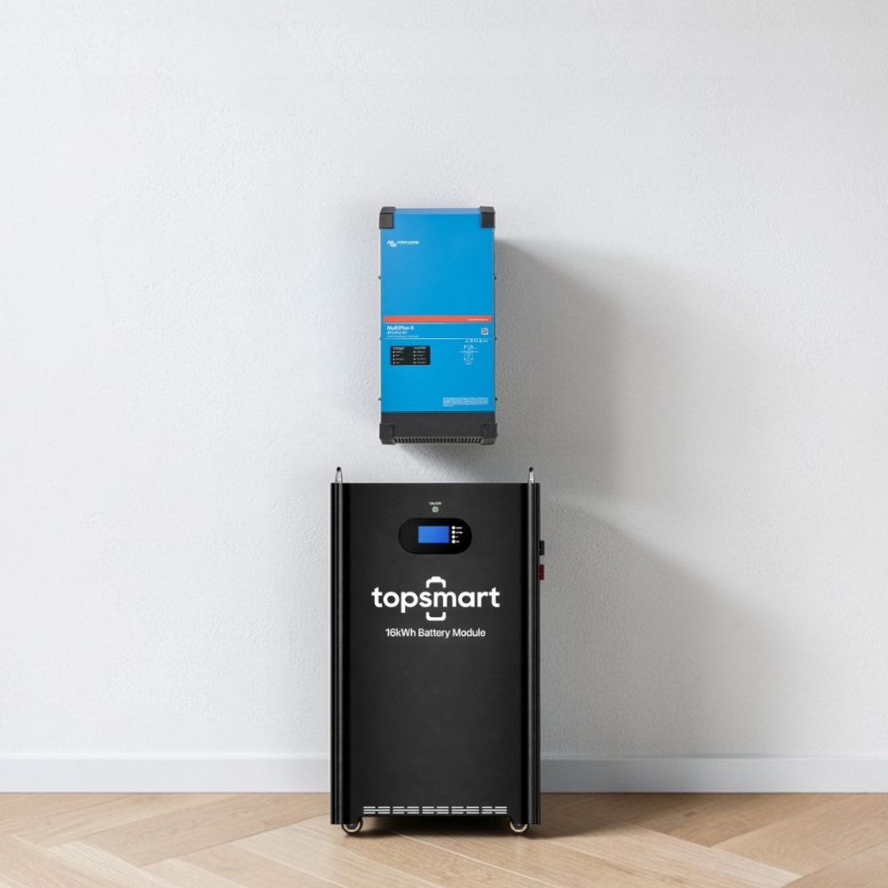 Batterie pour maison intelligente TopSmart ESS monophasée 5 kW 16 kWh GX
