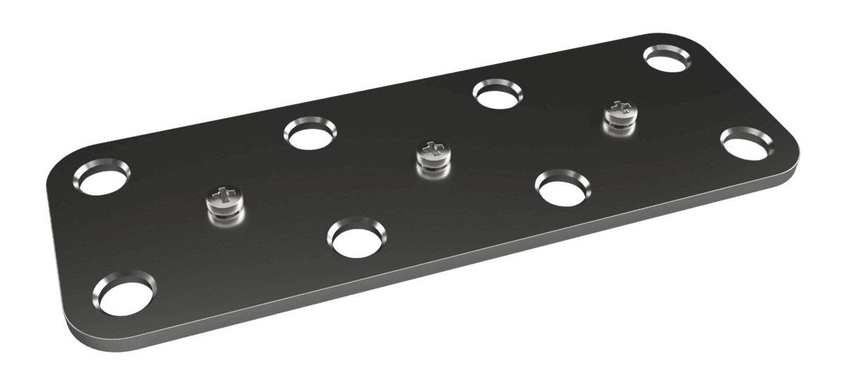 Płyta przyłączeniowa 2 x 4-drożna