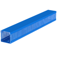 Bandeja portacables azul de 60 x 60 mm