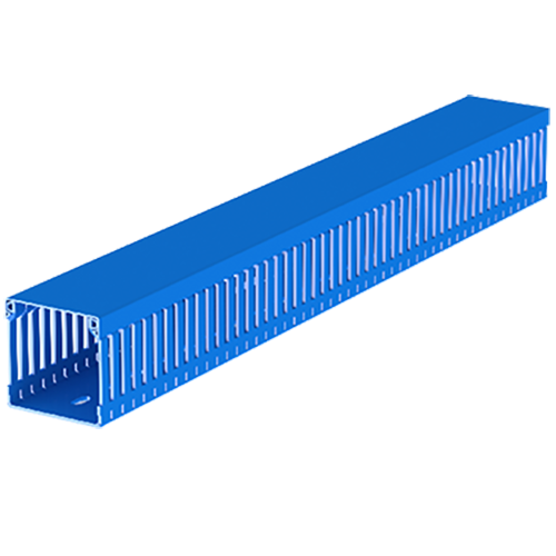 Kabelgoot blauw 60 x 60 mm