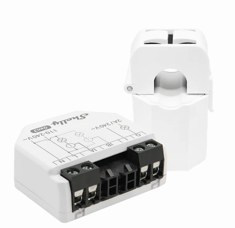 Shelly EM energiemeter Gen3 met 50A CT