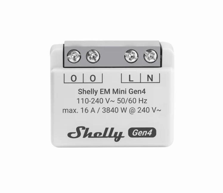 Shelly EM energiemeter Mini Gen4