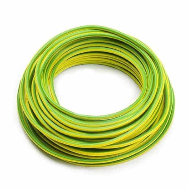 Earth cable green/yellow 1x6 mm² 25m