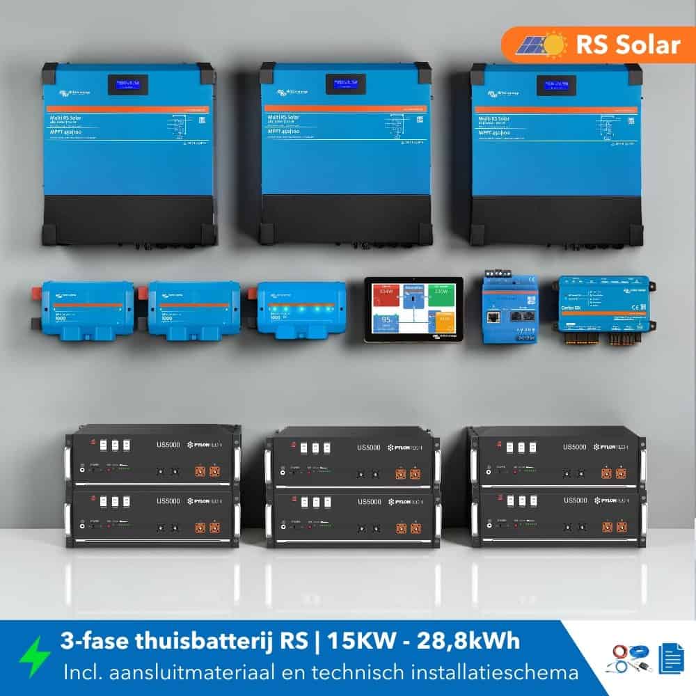 Conjunto de baterías domésticas trifásicas de 15 kW 28