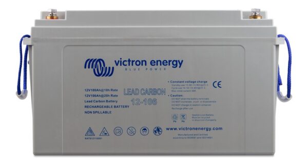 Batería de plomo-carbono Victron 12V/106Ah (M8)