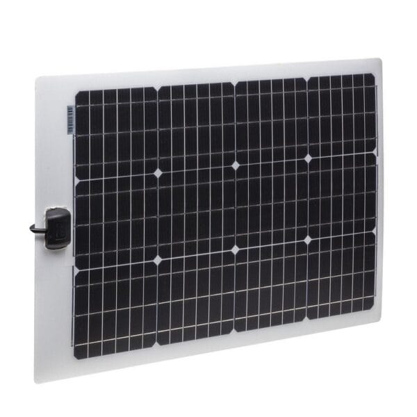 Boîtier de jonction pour panneau solaire semi-flexible 75 Wc avec câble inclus