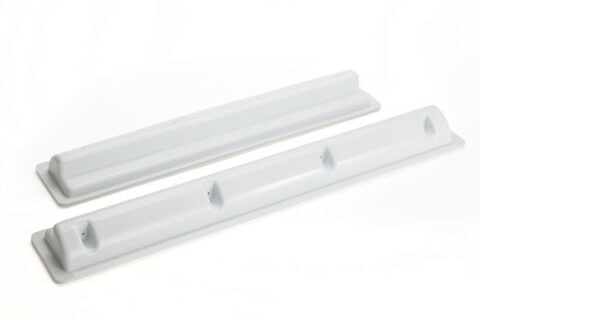 Spoiler de montaje Solara HS68/W (blanco, 2 unidades)